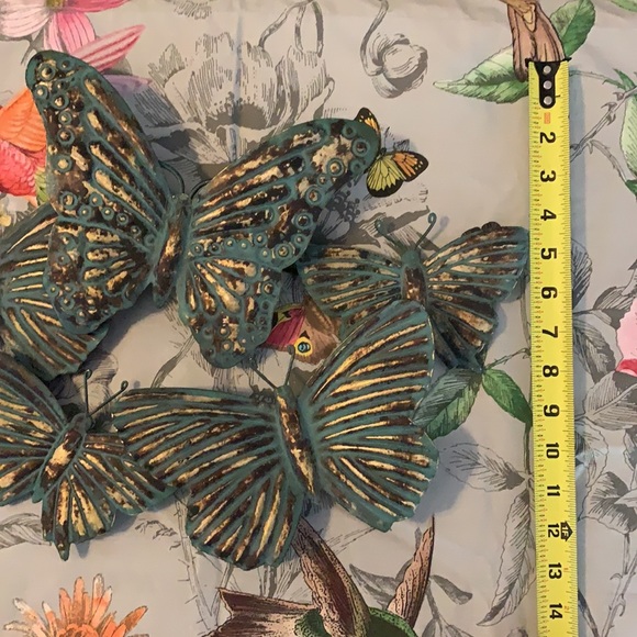 Metal Butterfly Wall Hanging - Picture 9 of 9